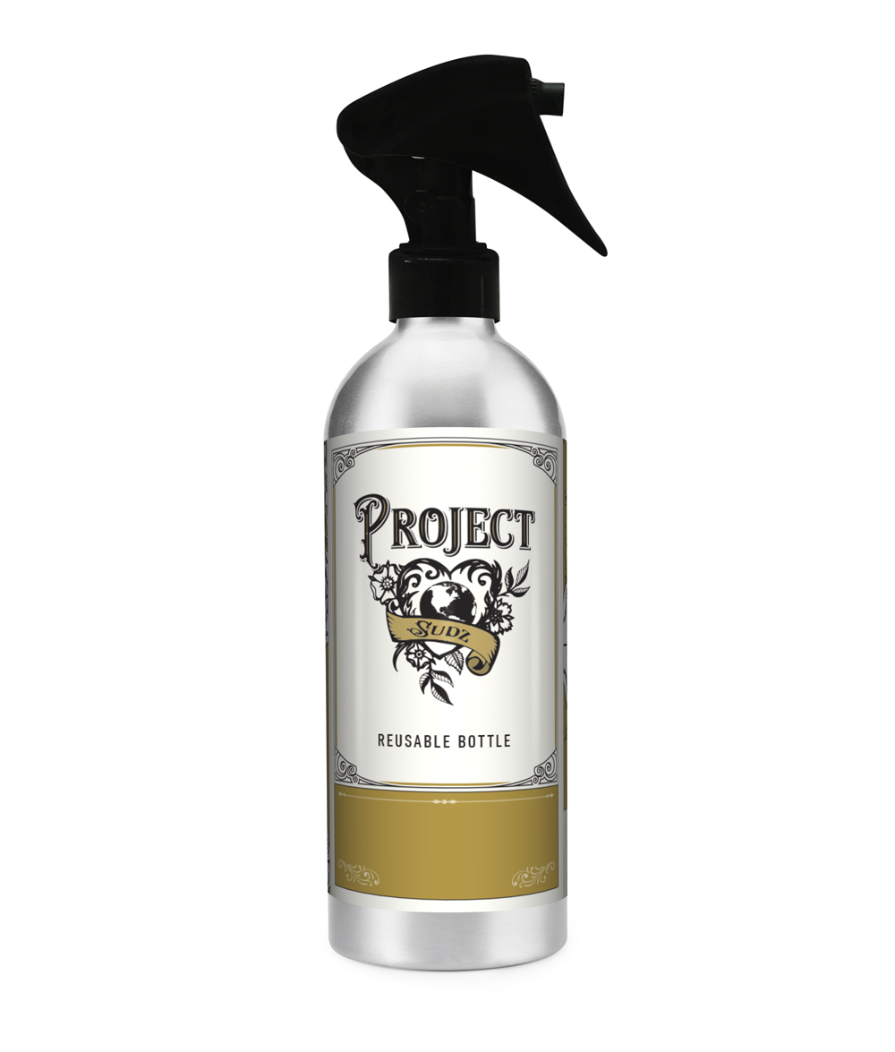 Reusable Spray Bottle | Project Sudz: Glass
